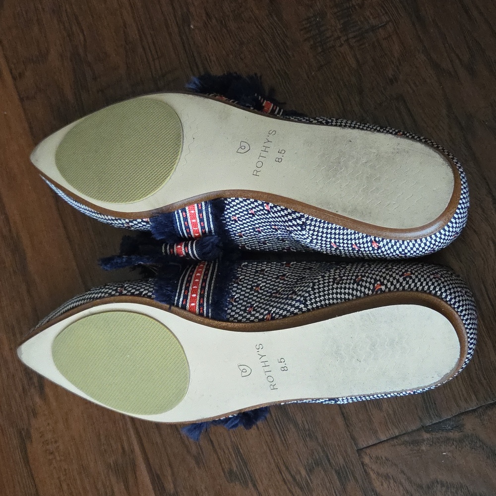 EUC Rothy's MJ Coral Dot Size 8.5 - Picture 3 of 6